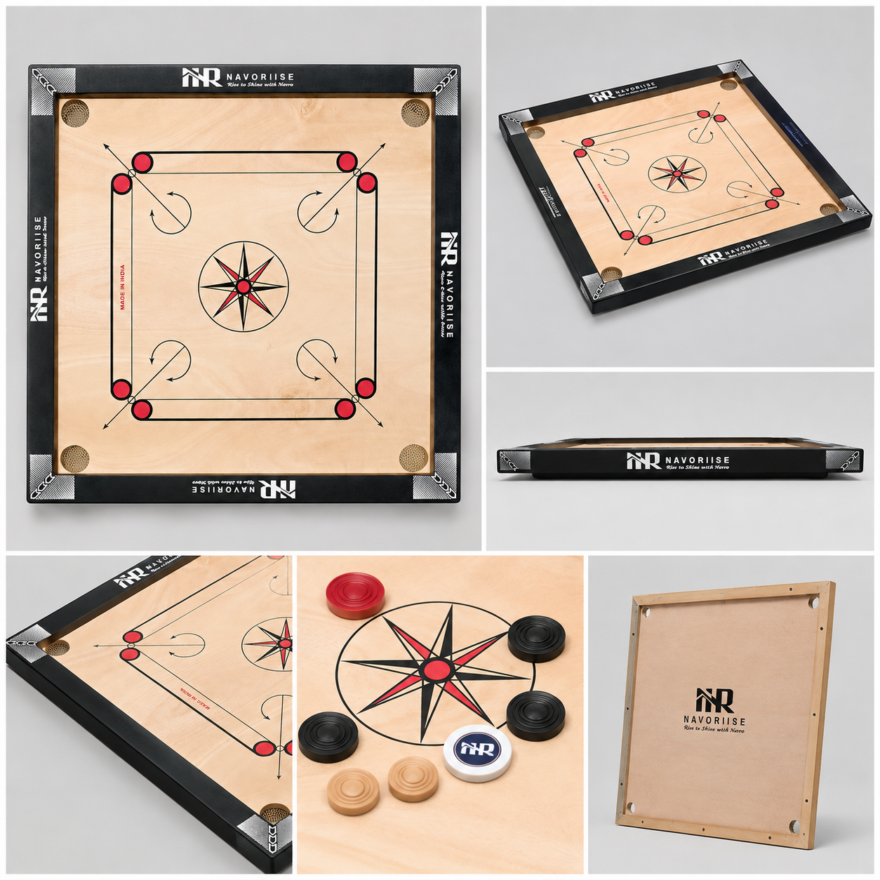 Carrom Board With Coins