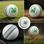 White – Leather Cricket Ball