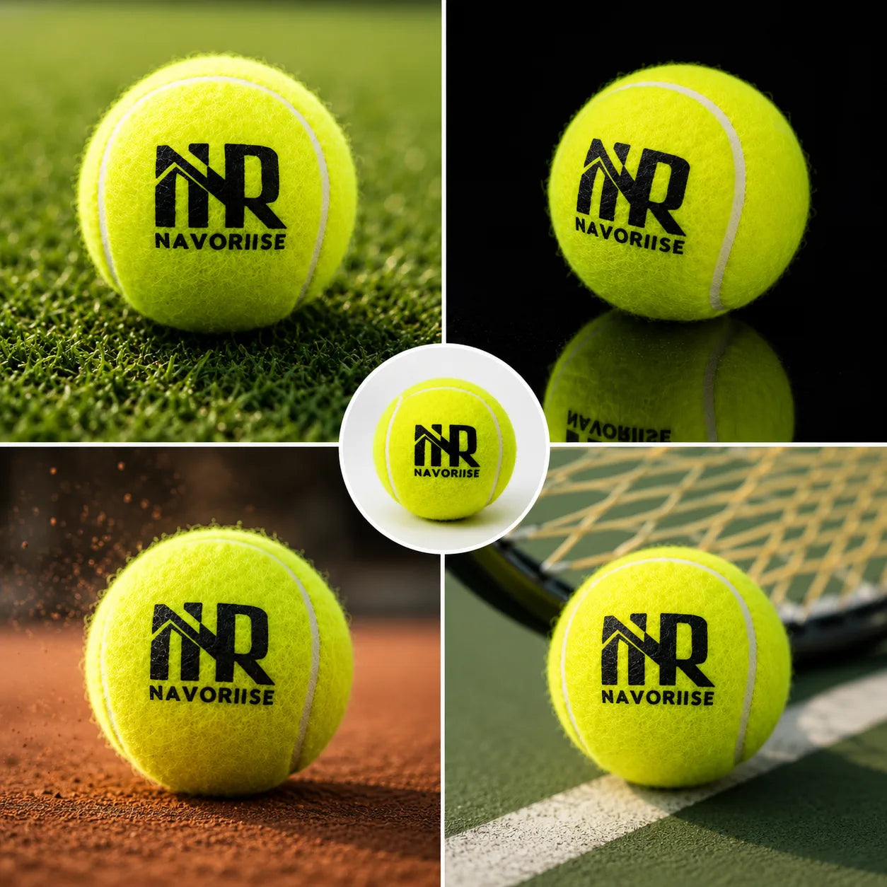 Yellow Tennis Ball – Pack of 3